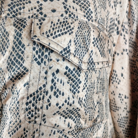 Bridgetown Collection Snake Print Jacket - Picture 5 of 8